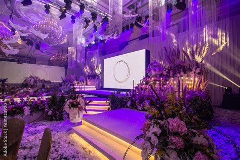 Beautiful outdoor solemnisation,wedding banquet at Red Velvet .